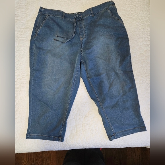 NWOT DC Capri Jeans SZ 3X - Picture 1 of 7